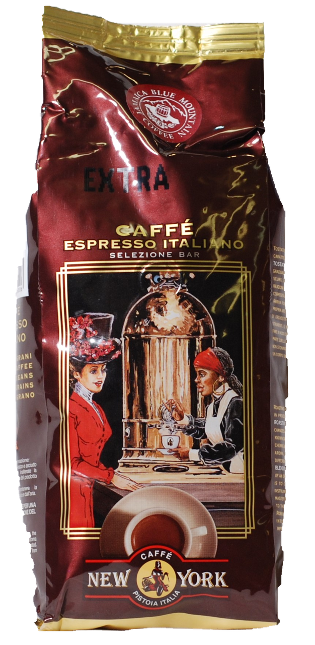 Caffé New York - "Extra" in ganzen Bohnen 250g Packungen