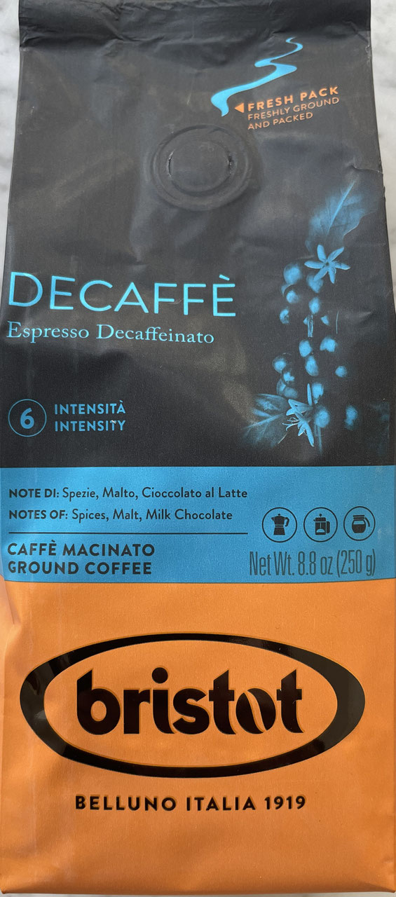 Bristot - Decaffeinato 250 g