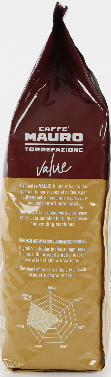 Caffé Mauro - "Vending Value" in ganzen Bohnen    "Dieser Artikel steht derzeit nicht zur Verfügung"!