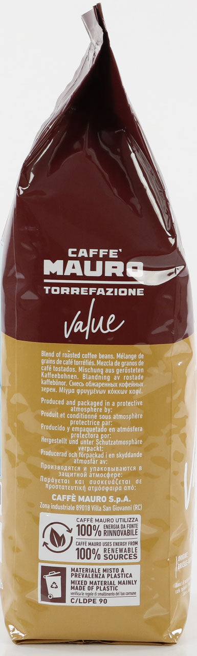 Caffé Mauro - "Vending Value" in ganzen Bohnen    "Dieser Artikel steht derzeit nicht zur Verfügung"!